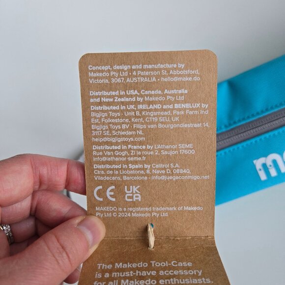 NWT MAKEDO Discover + Tool case kit cardboard construction Montessori creativity - Picture 10 of 11